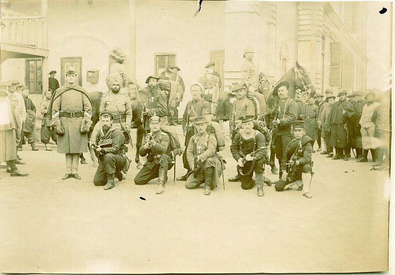 USArmyMuseum's tweet image. #OTD 1900: The @USArmy’s 9th Infantry joined the China Relief Expedition during the Boxer Rebellion, securing the capture of Tientsin despite heavy losses. The China Campaign Medal recognizes their service—see it and more in the Nation Overseas Gallery: thenmusa.org/exhibit/nation…