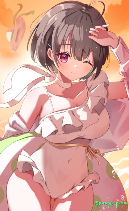「たくさん遊びましたね!」 #のどかあーと