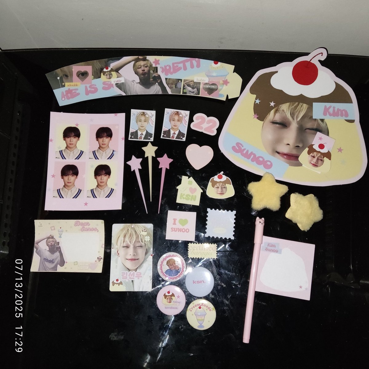 kimddeonuri's tweet photo. Dear Sunoo kit arrived safely! 🩷
#DearSunooCSE #ENCollectproofs @ENcollectwithus https://t.co/tyOZ4o8eBb