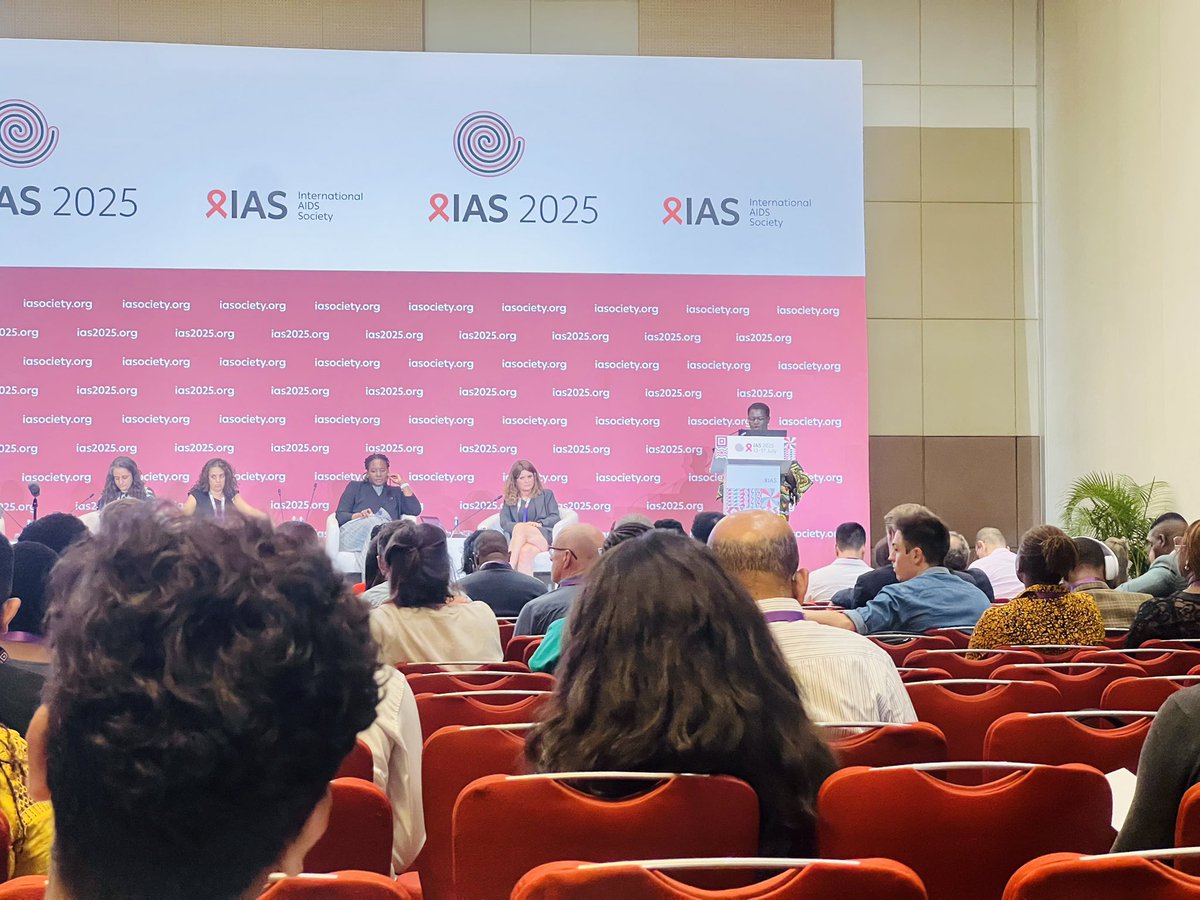 Dareforprogress's tweet image. Happening right now at #IAS2025 with on going pre conference on PrEP access:The role of HIVST in Uptake and scale up