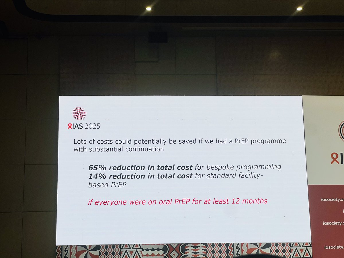 Dareforprogress's tweet image. Happening right now at #IAS2025 with on going pre conference on PrEP access:The role of HIVST in Uptake and scale up