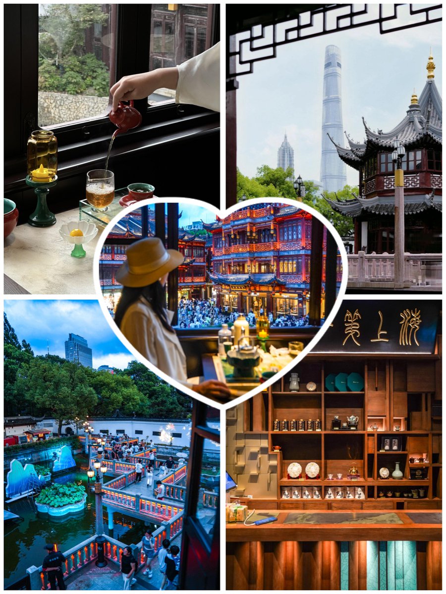 ShLetsMeet's tweet image. 🍵 With over 240 years of history, Mid-lake #Pavilion at Yuyuan Garden reopens after renovation. Brew a cup of #tea, sip centuries of #history. #Shanghai's pulse meets its past in one peaceful breath. 
#historicbuilding #Chineseaesthetics #ChinaTravel #innerpeace #ShanghaiSummer