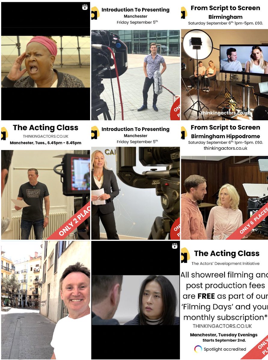 Thinking Actors is the NEW home for Manchester's Creative Community! Find out more at thinkingactors.co.uk
