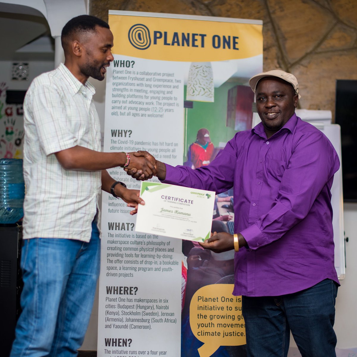 <a href="/Ubunifu_Hub/">Ubunifu Hub</a> <a href="/gp_kenyagroup/">Greenpeace Kenya</a> "This Becomes e Multiplier Effect , When Trainees becomes trainers, amplifying the reach of knowledge/skills  on #ClimateAction and other community interventions
<a href="/gp_kenyagroup/">Greenpeace Kenya</a> 
<a href="/Ubunifu_Hub/">Ubunifu Hub</a> 
<a href="/Smallaxe_env/">Small Axe Environmental Initiative</a>