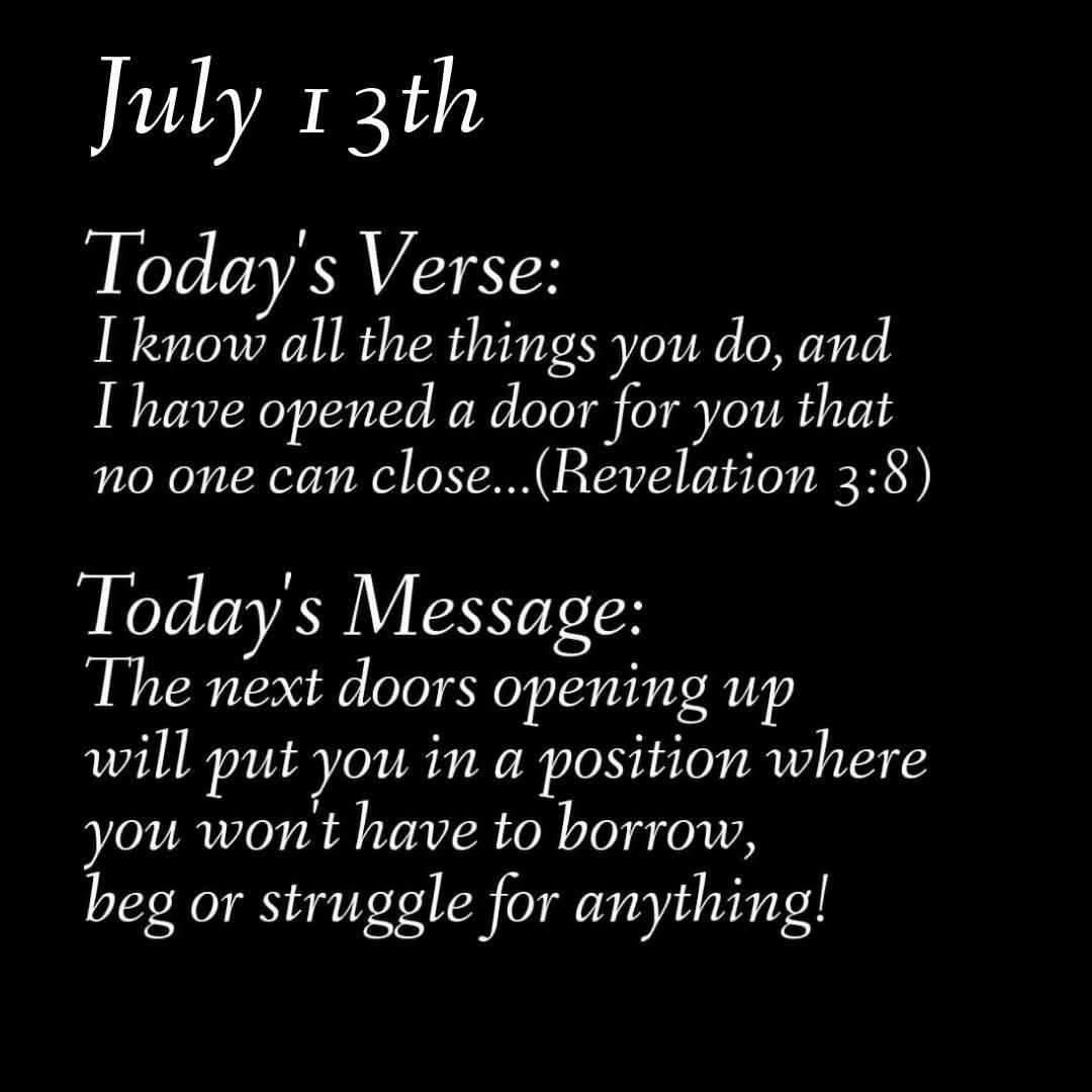 Here's a Sunday boost to awaken your spirit and uplift your day!
#HeSeesYou
#TrustHim 
#HisTimingIsPerfect  
#KeepTheFaith
#AShiftIsComing 
#ItsOpenDoorSeason 

Be well!
Dr. RC💜💛
