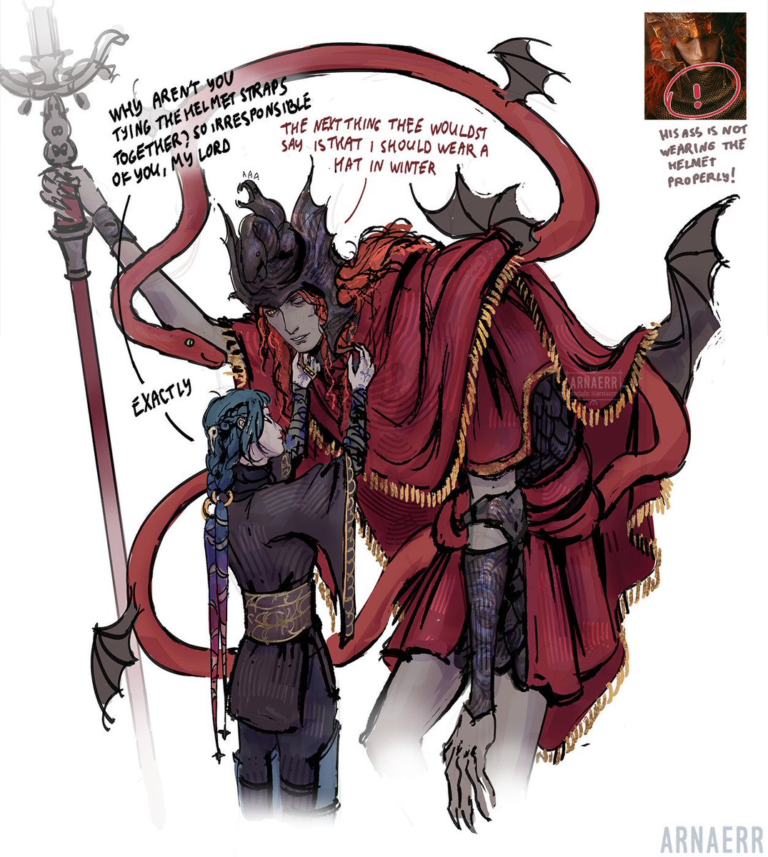 Thinking about them