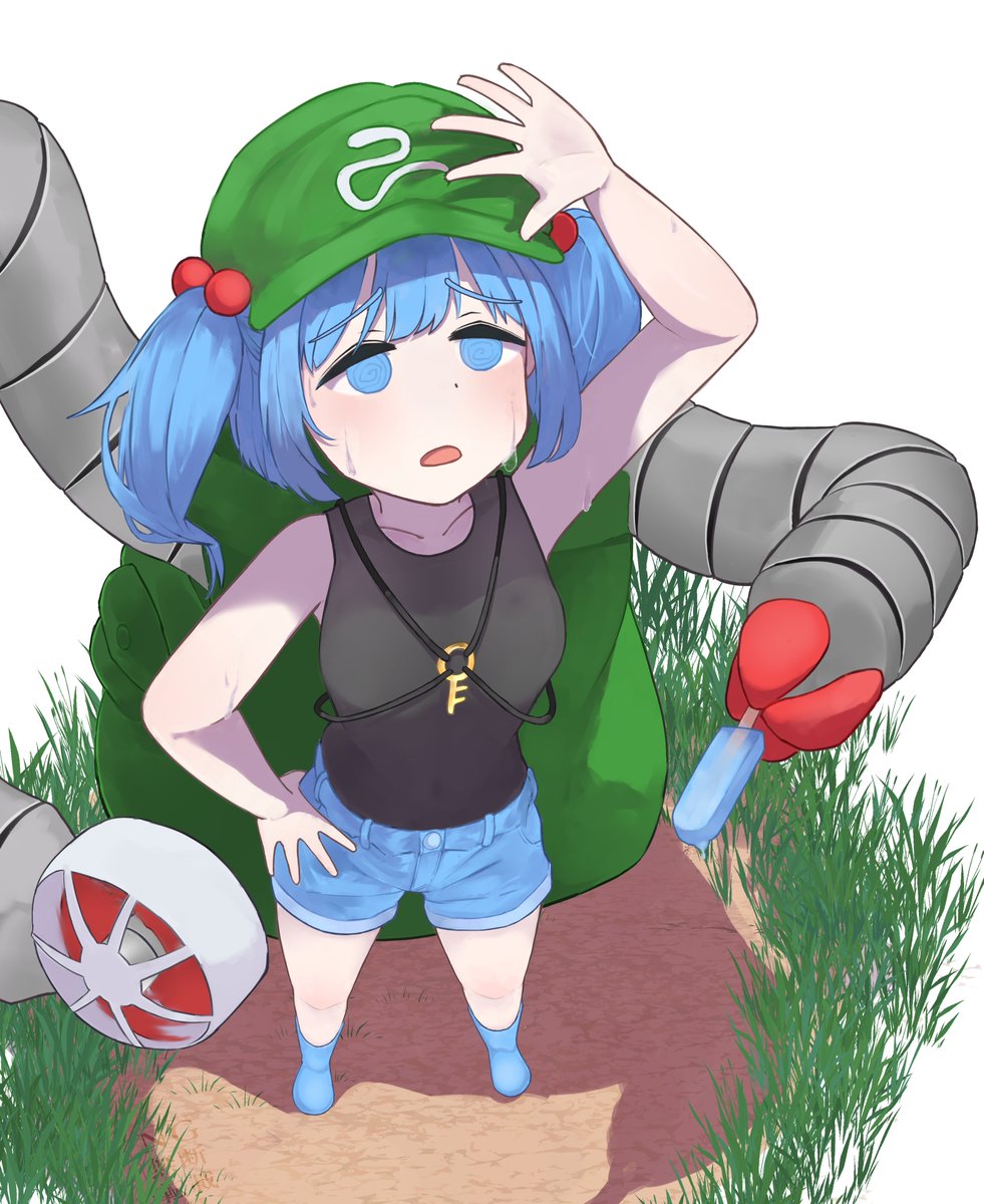 あつすぎてとける...
#にとり #河城にとり #東方Project