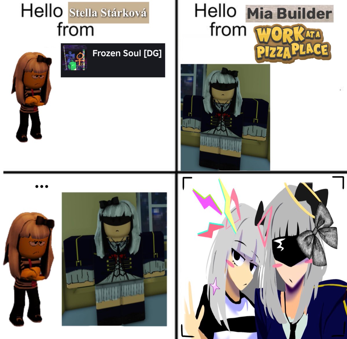 RozalinBanana10's tweet image. Idk
#frozensoul #miabuilder #Workatapizzaplace