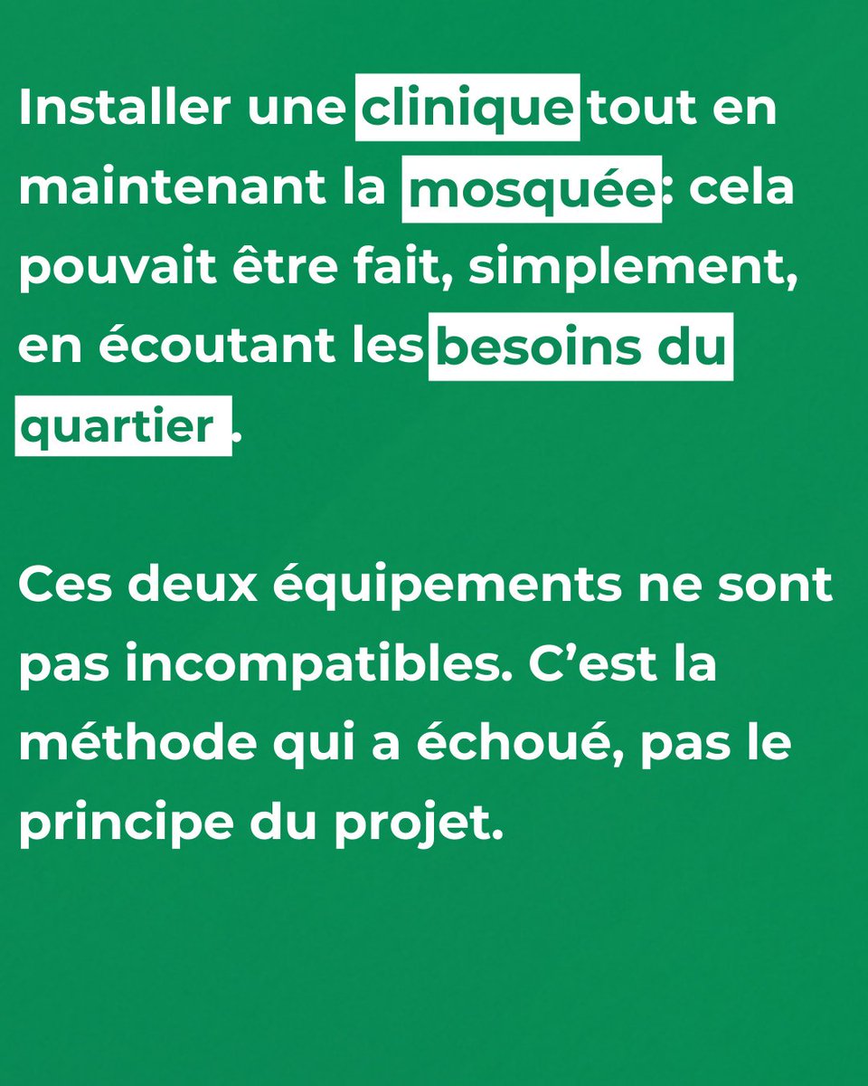jlroumegas's tweet image. La clinique Clémentville a annoncé qu’elle abandonnait son déménagement sur le périmètre de la ZAC Mosson Sud, portée par la Métropole de Montpellier
🌱 Cette affaire illustre l’urgence d’un urbanisme démocratique, écologique et respectueux des gens qui vivent les quartiers.