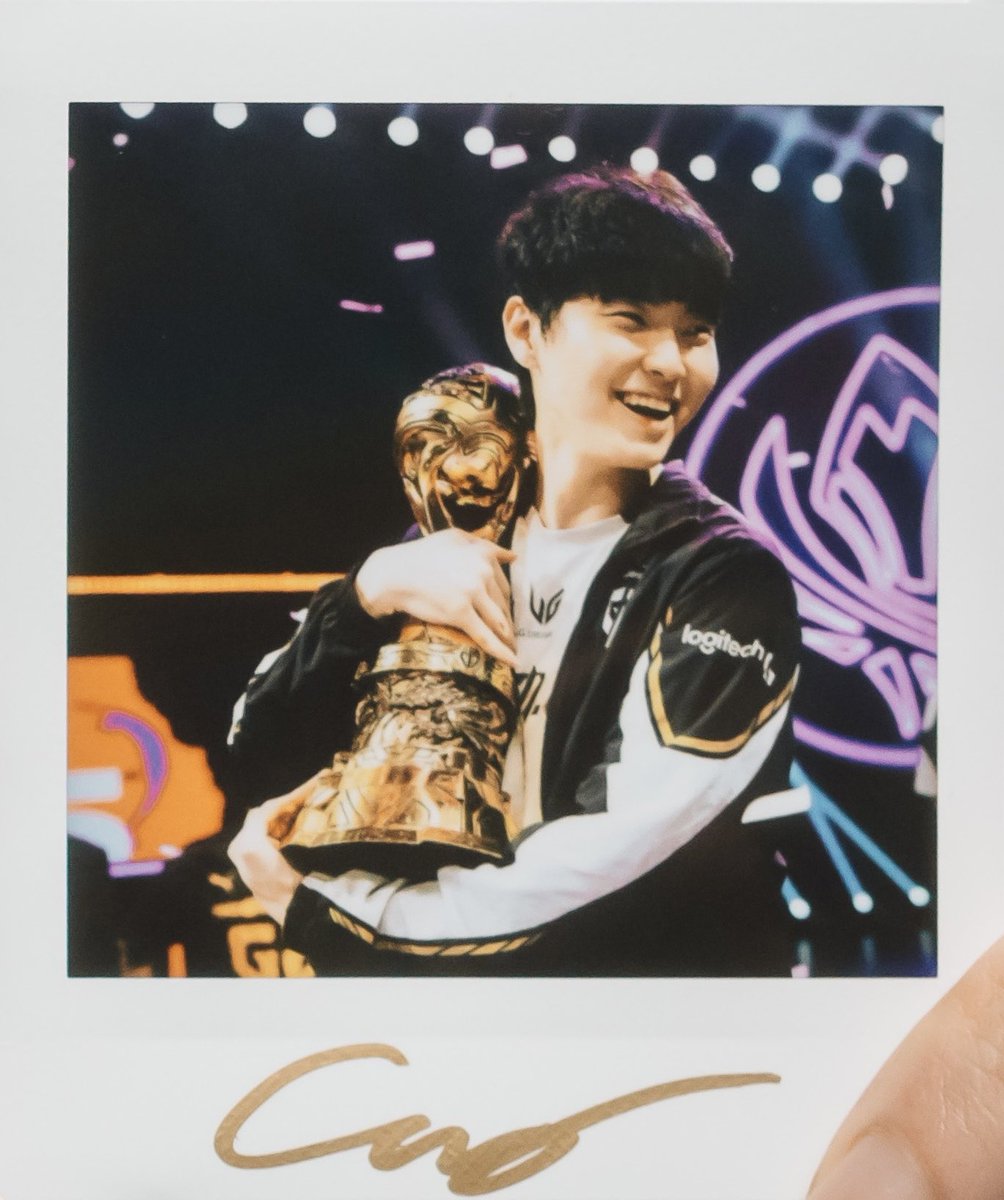 쵸비 우승 폴라로이드 #MSI2025