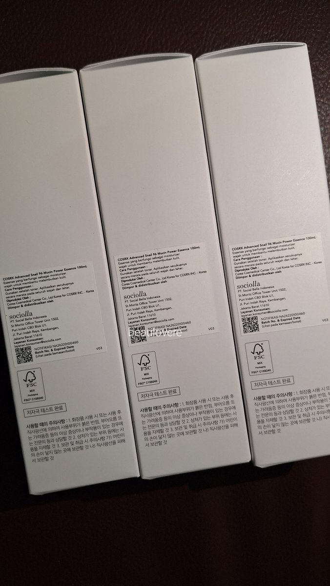 beaulovere's tweet image. WTS COSRX Snail Mucin Essence 100ml (Full Size) 

💰142.000 (after voc)

✔️ inc admin + packing
✔️ original sociolla
✔️ new sealed

t. wtb jumiso pyunkang
#zonauang #zonajajan