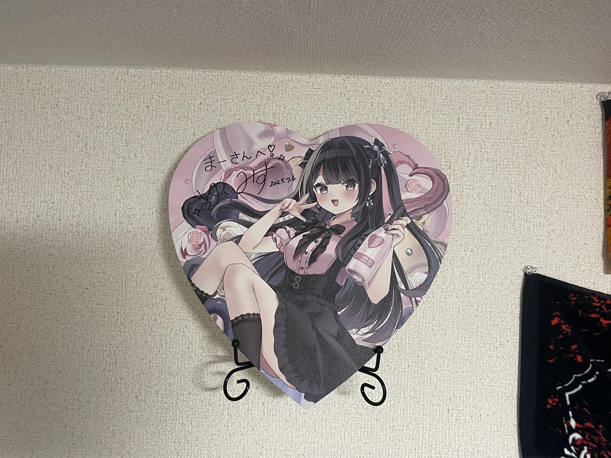 ゆいみす展　地雷ちゃん　B2タペストリー 地雷ちゃん」シリーズで大人気！イラストレーターゆいみす先生の