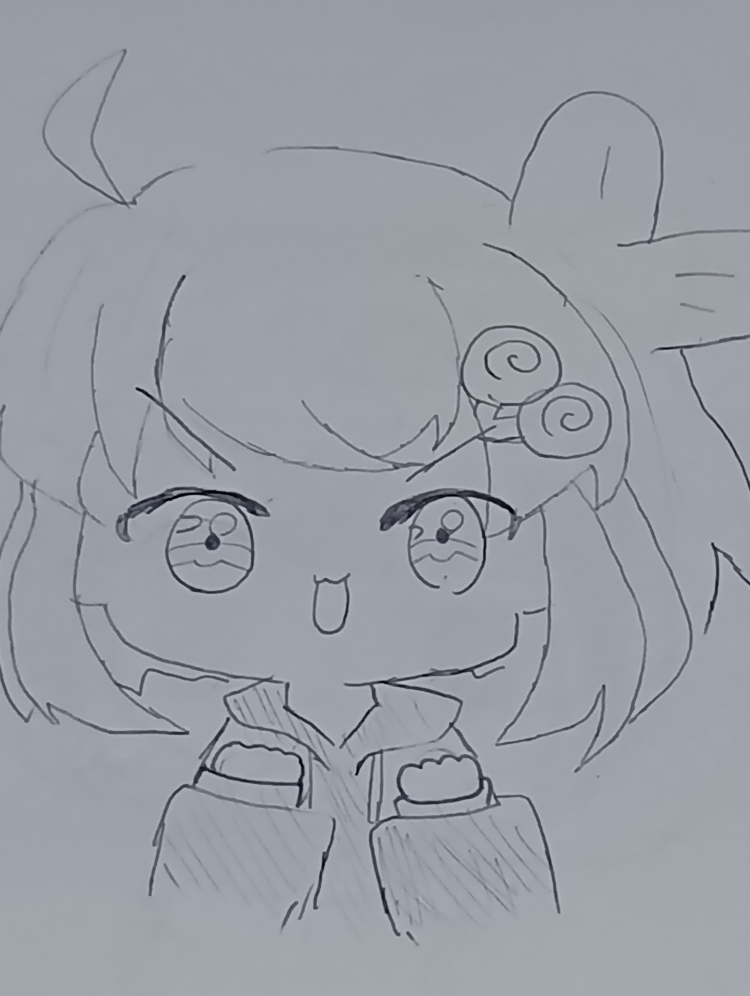 RINさま専用✧︎*。 手描きイラスト 碧依さくら様】歌ってみた動画用イラスト