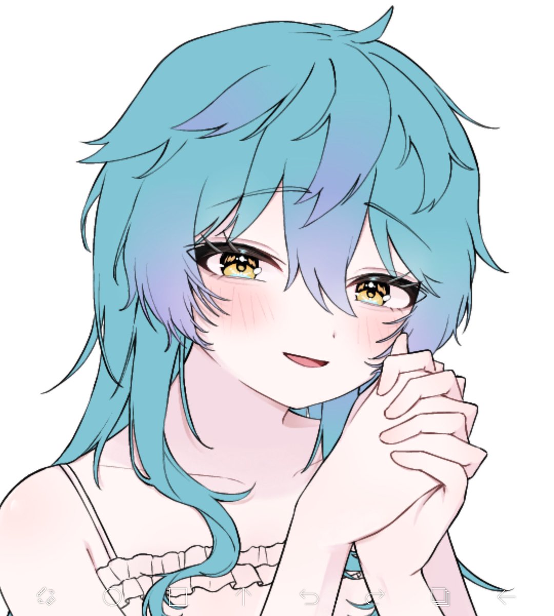 またかわいいにょた描いてる