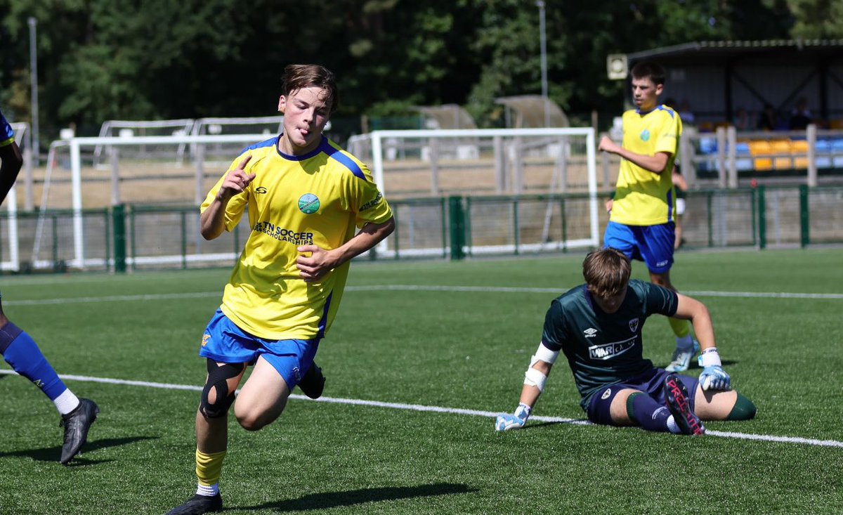 Love it 💙💛

Back at it again 😏⚽️

Finn bags another vs <a href="/AFCWimbledon/">AFC Wimbledon</a> yesterday after two on his <a href="/AscotUnitedFC/">Ascot United FC</a> u18s debut last week! 
🔥🔥

Not a bad way to settle in, eh? 💬🙌

#YoungYellas #OnesToWatch 🙌