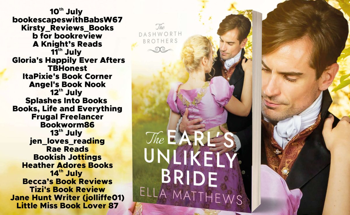 BookishJottings's tweet image. There&apos;s nothing quite like curling up with a #RegencyRomance. Read the @BookishJottings review for #TheEarlsUnlikelyBride by @ellamattauthor here: bookishjottings.com/2025/07/13/the… @rararesources #HistoricalRomance #RomanceBooks #RomanceNovels #BookReview