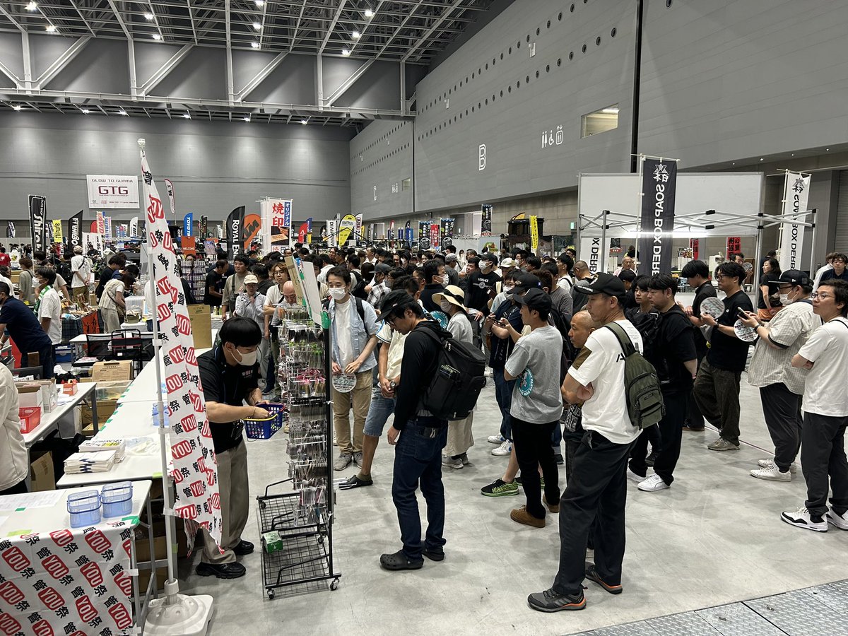 こんにちは😊 エリアトラウトサマーフェスタ2025 大変、多くのお客様に