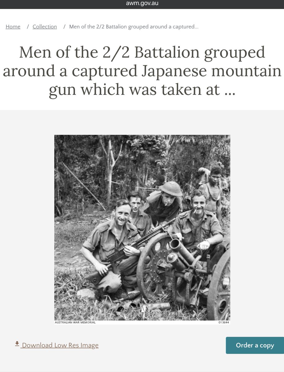 Ron__Jon8s's tweet image. These 2/2nd Battalion diggers including Pte Bill Webber, might also ask why you use their image, without bothering to attribute and provide context.

George Silk the photographer Nov 1942, Oivi-Gorari. #Kokoda
#OwenStanleys 

awm.gov.au/collection/C33…