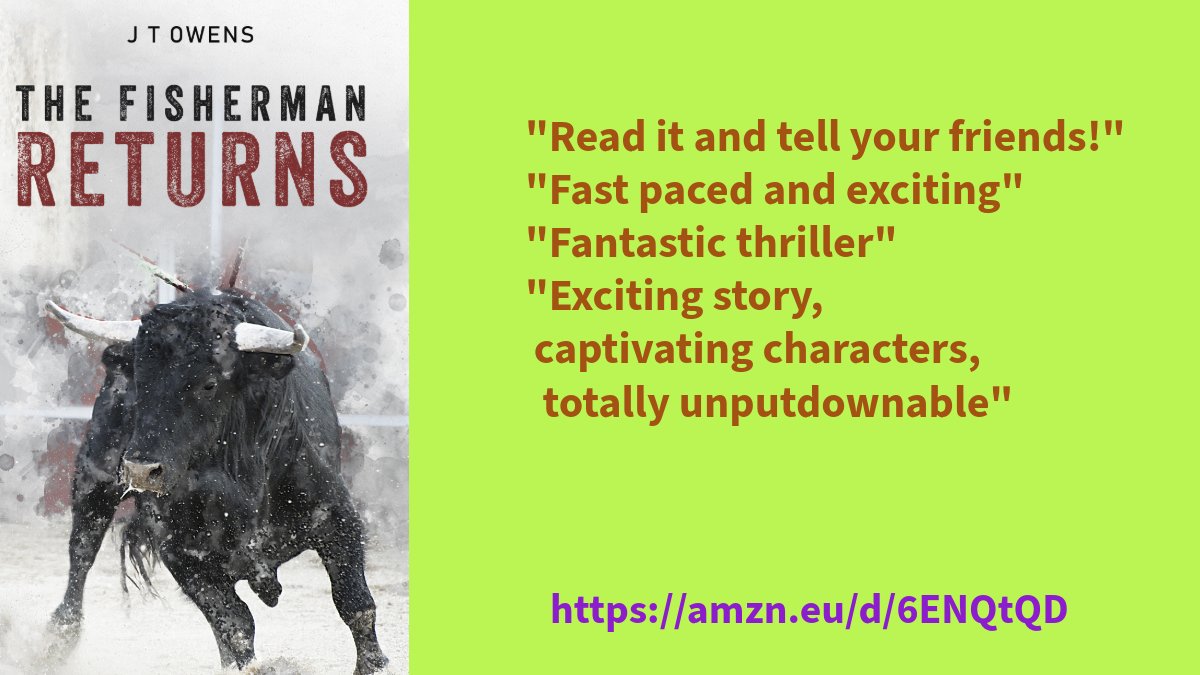 DodgeyDog (@dodgeydog) on Twitter photo To be an agent for Moscow meant putting personal feelings aside - but Leonid forgot & now he's on a vendetta - only the 'Fisherman' can stop him. But Luis has something to add to the mix as well.
amzn.eu/d/6ENQtQD
<a href="/KindlePromos/">Kindle Promotions and more!</a> <a href="/freeboostpromo/">Book Boost</a> To be an agent for Moscow meant putting personal feelings aside - but Leonid forgot & now he's on a vendetta - only the 'Fisherman' can stop him. But Luis has something to add to the mix as well.
amzn.eu/d/6ENQtQD
<a href="/KindlePromos/">Kindle Promotions and more!</a> <a href="/freeboostpromo/">Book Boost</a>