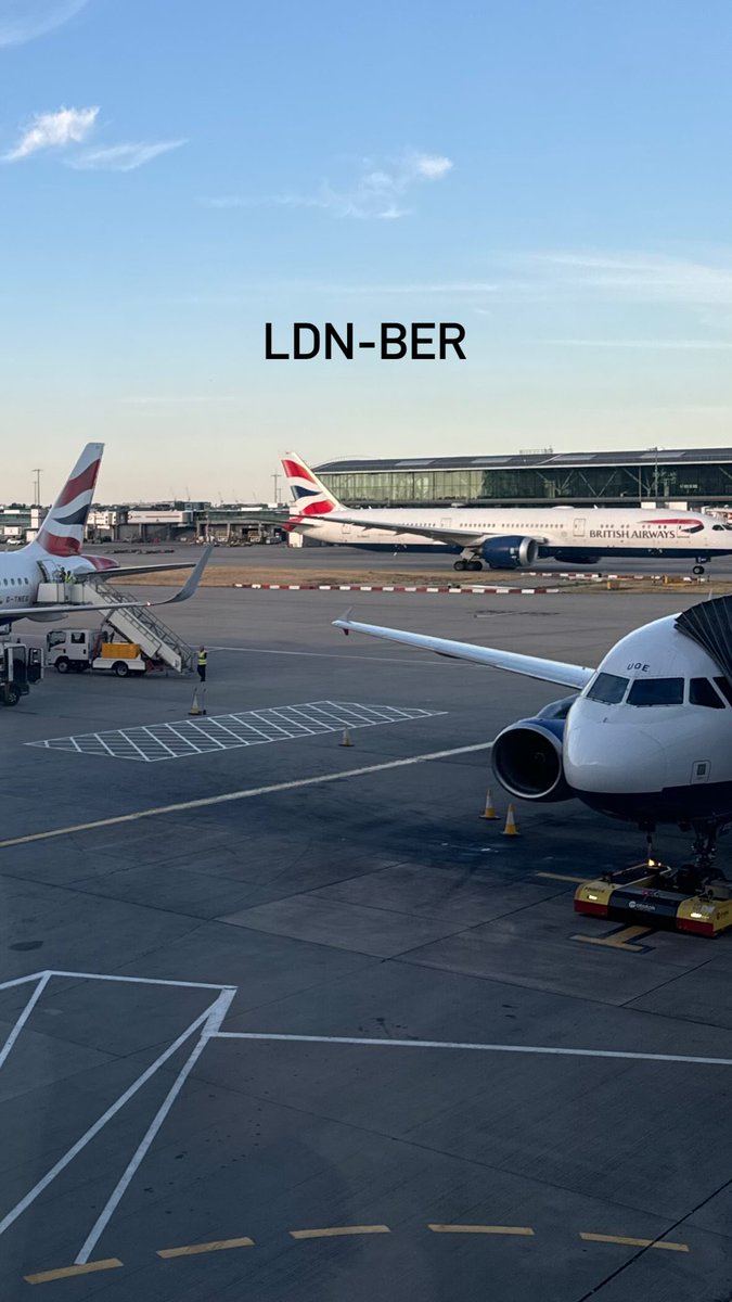 London to Berlin. ✈️
