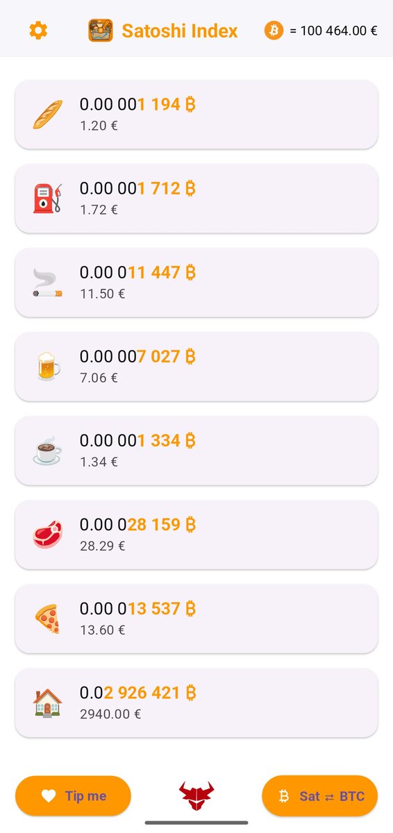 La version web de Satoshi Index est enfin dispo 🔥

Que vous soyez sur Apple/Android/PC/Tablette, vous pouvez accéder à l'App  directement depuis le web 👇
oxscuba.github.io/Satoshi_Index/