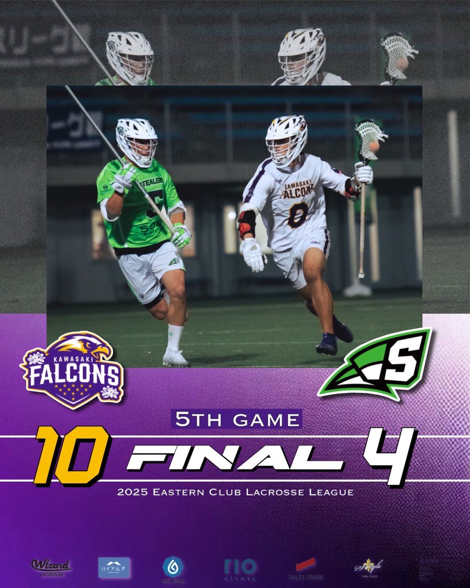 FALCONSLACROSSE's tweet photo. 【GAME RESULT】

vs STEALERS
10-4
win!

-NEXT GAME———————
JULY 26th
16:10 FO
vs RATELS
@大井ホッケー競技場サブピッチ
——————————

#川崎から世界へ
#KAWASAKIFALCONS
#lacrosse
#cliblacrosse
#2025season https://t.co/5ncMY258qj