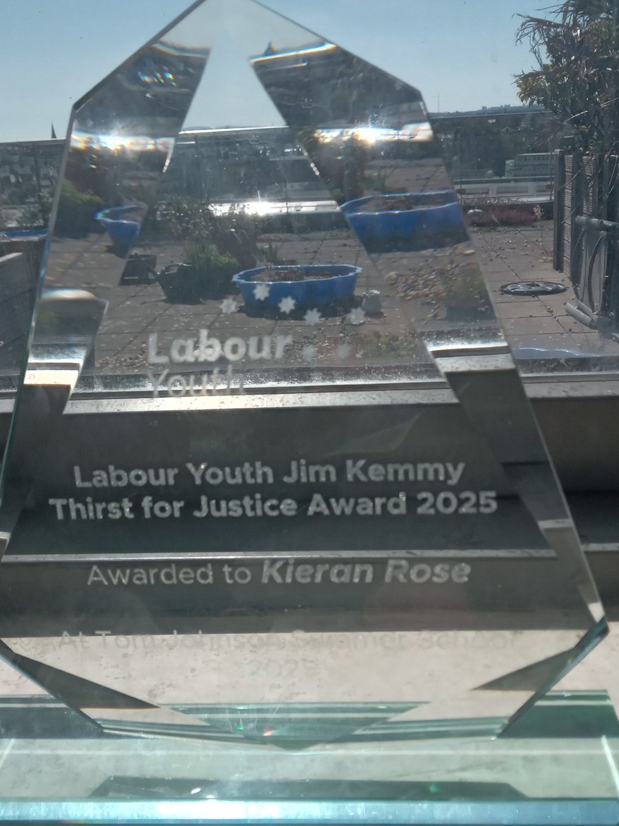 kieranarose's tweet image. It was a great honour to receive the Labour Youth Jim Kemmy Thirst for Justice Award 2025 at the Tom Johnson Summer School in Balbriggan last night  ..
In my speech I said I would like to include Christopher Robson and Eoin Collins in the Award  ... cont'd/