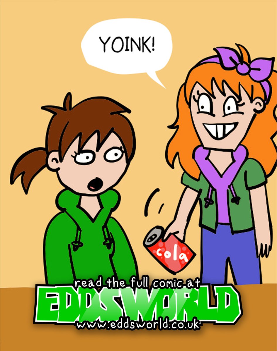 New comic! Meanwhile back in Ellsworld...
Read it here: eddsworld.co.uk/comic/505

📝/🎨:  <a href="/_VickyGould/">Vicky Gould</a>