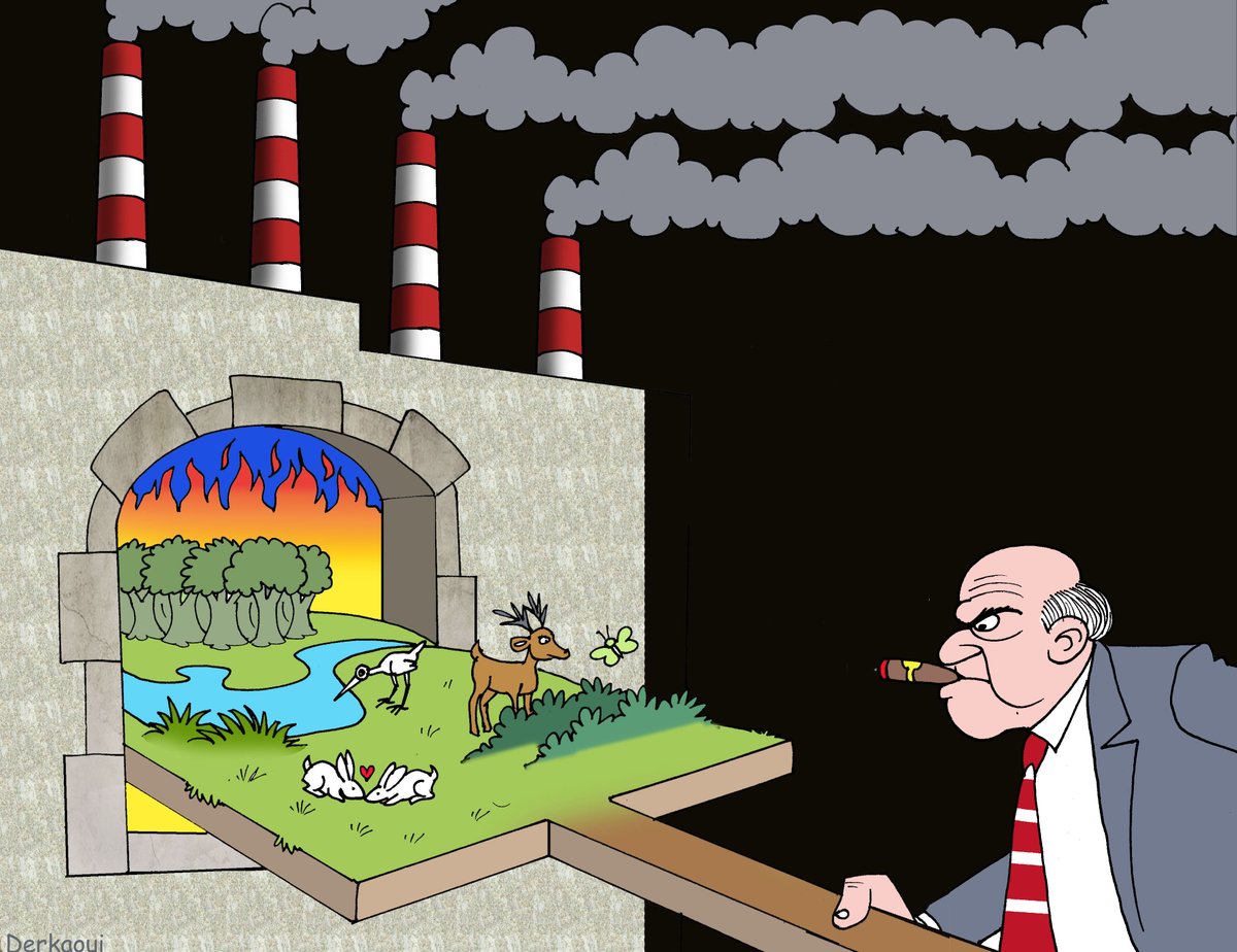 Fueled by fossil cash, far-right leaders are dismantling climate action while the planet burns. 

They protect profits, not people. #MakeRichPollutersPay
​
👉 Sign the petition: makerichpolluterspay.org/take-part/