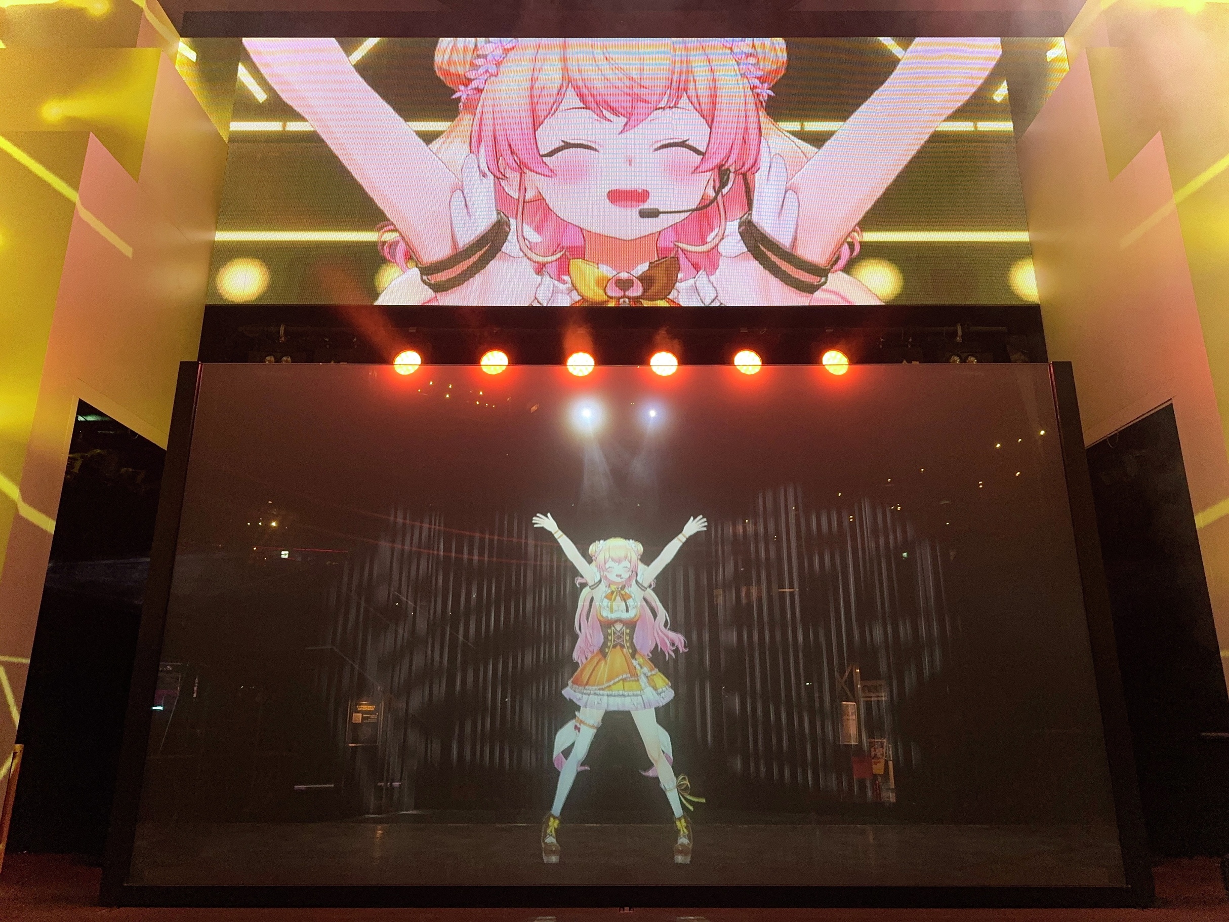 ホロライブ ジョイポリス スペシャルミニライブ上映会 特典 銀テープ風