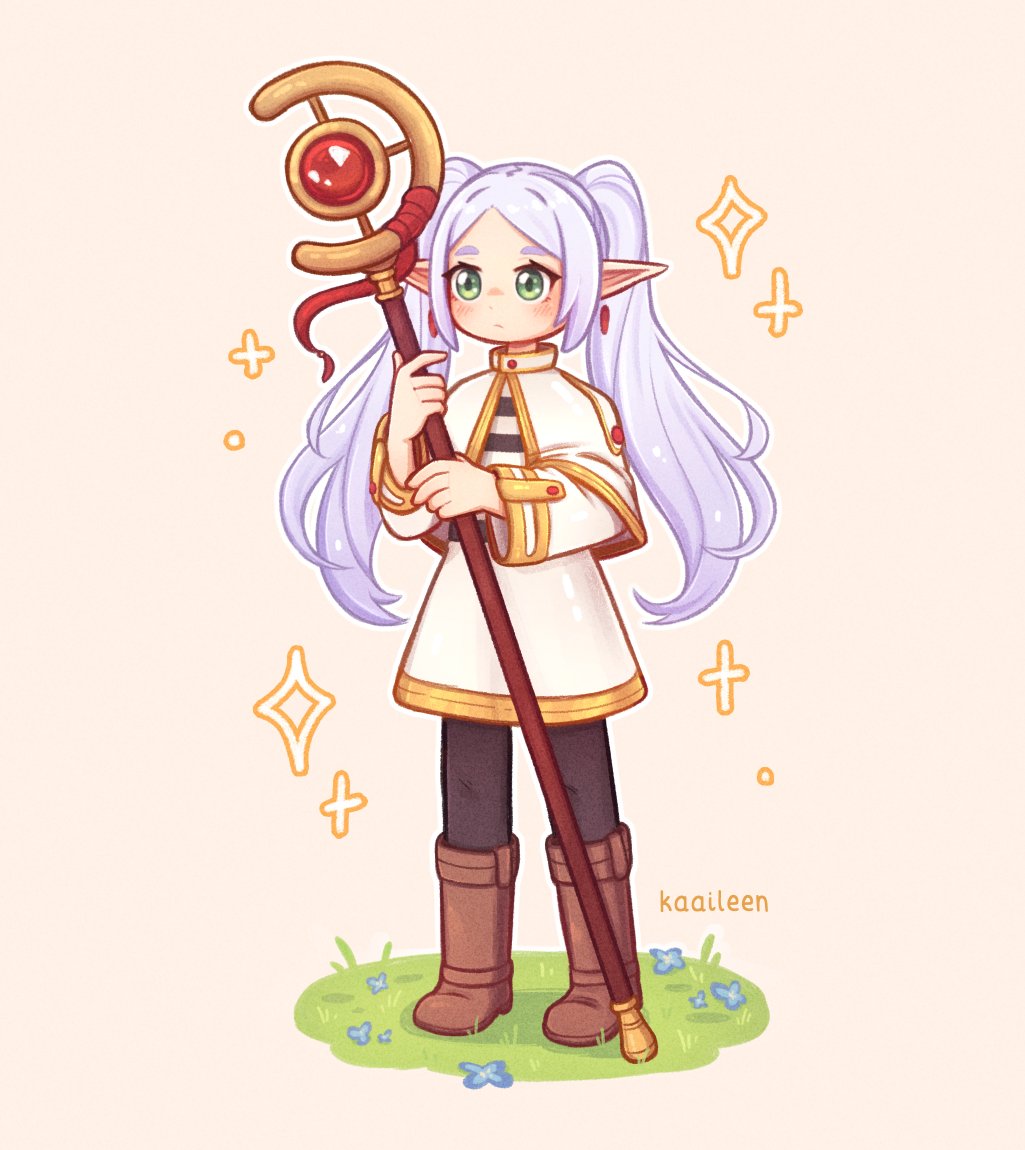 KaaiLeen_'s tweet photo. little Frieren 💜✨ https://t.co/rMbpBCu16T