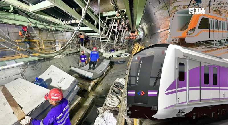 "รฟม." กางแผนคืบหน้า สร้าง "รถไฟฟ้าสายสีม่วงใต้-รถไฟฟ้าสายสีส้ม" เดือน มิ.ย.68 คาดเริ่มเปิดให้บริการในปี 70-73 #รถไฟฟ้าสายสีม่วงใต้ #รถไฟฟ้า #ฐานเศรษฐกิจ

thansettakij.com/economy/megapr…