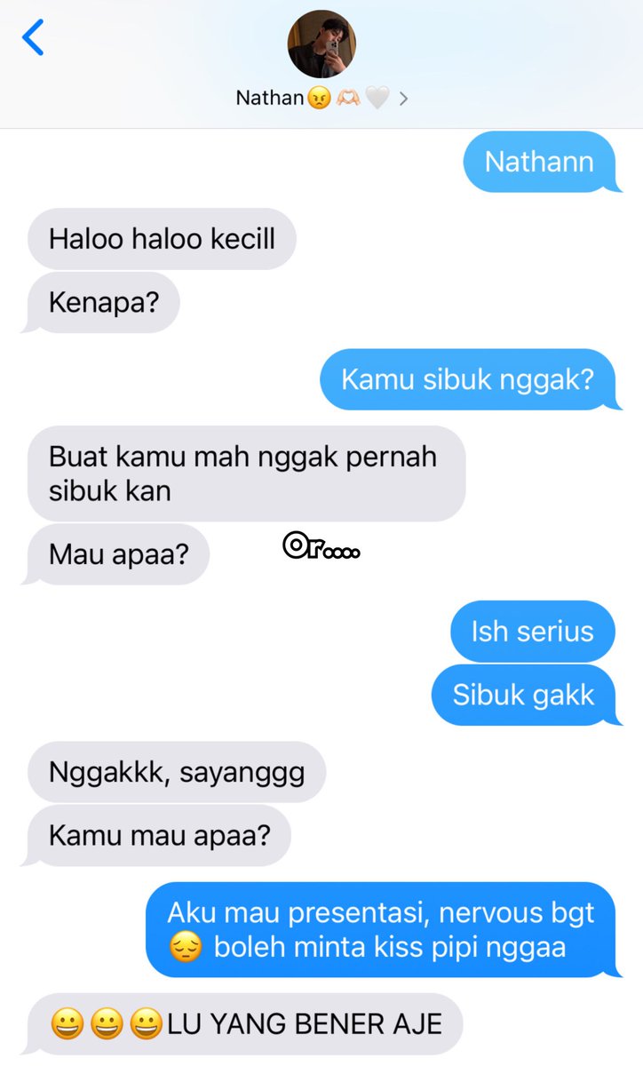 miamoriesn's tweet photo. Pondphuwin onetweet au

—kalo Nathan dan Pavian joined the trend https://t.co/Dama1EhX11