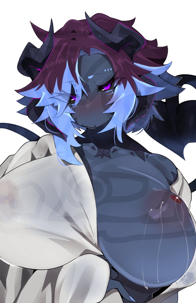 Pリクありがとうございました!!!!

青肌OCさんのラフ服母乳 なるほど🤔 