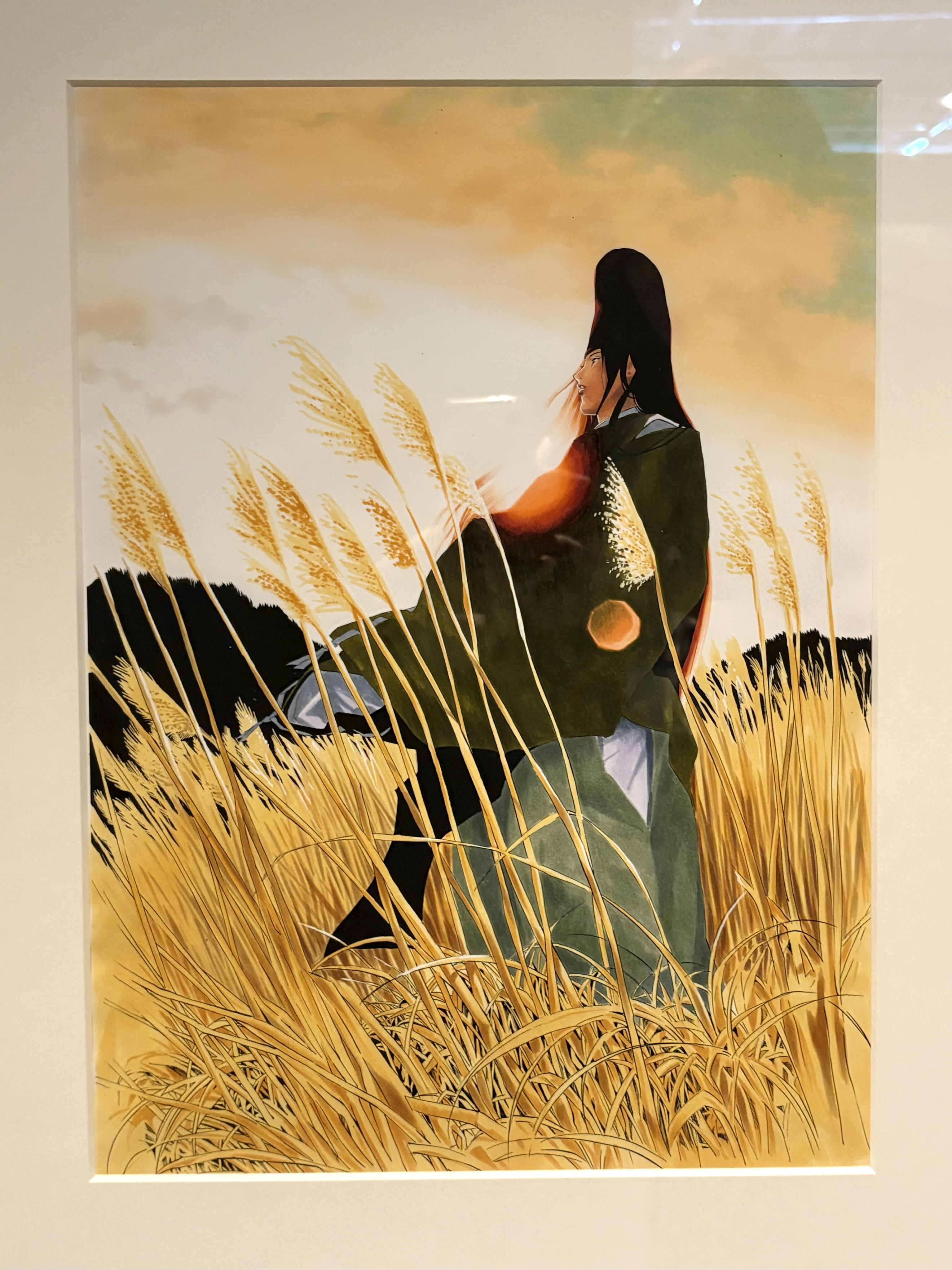 絵画 BOTAN Yoshida Hiroshi 吉田博: Cryptomeria Avenue 杉並木 (Sold
