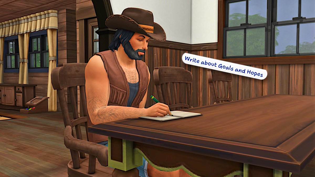 SimmerCharlie's tweet photo. Cowboy by day, softie by night. Jackson reflects on goals, hopes… and maybe a certain werewolf friend.

#ForeverSave https://t.co/zwhjFUFo9m
