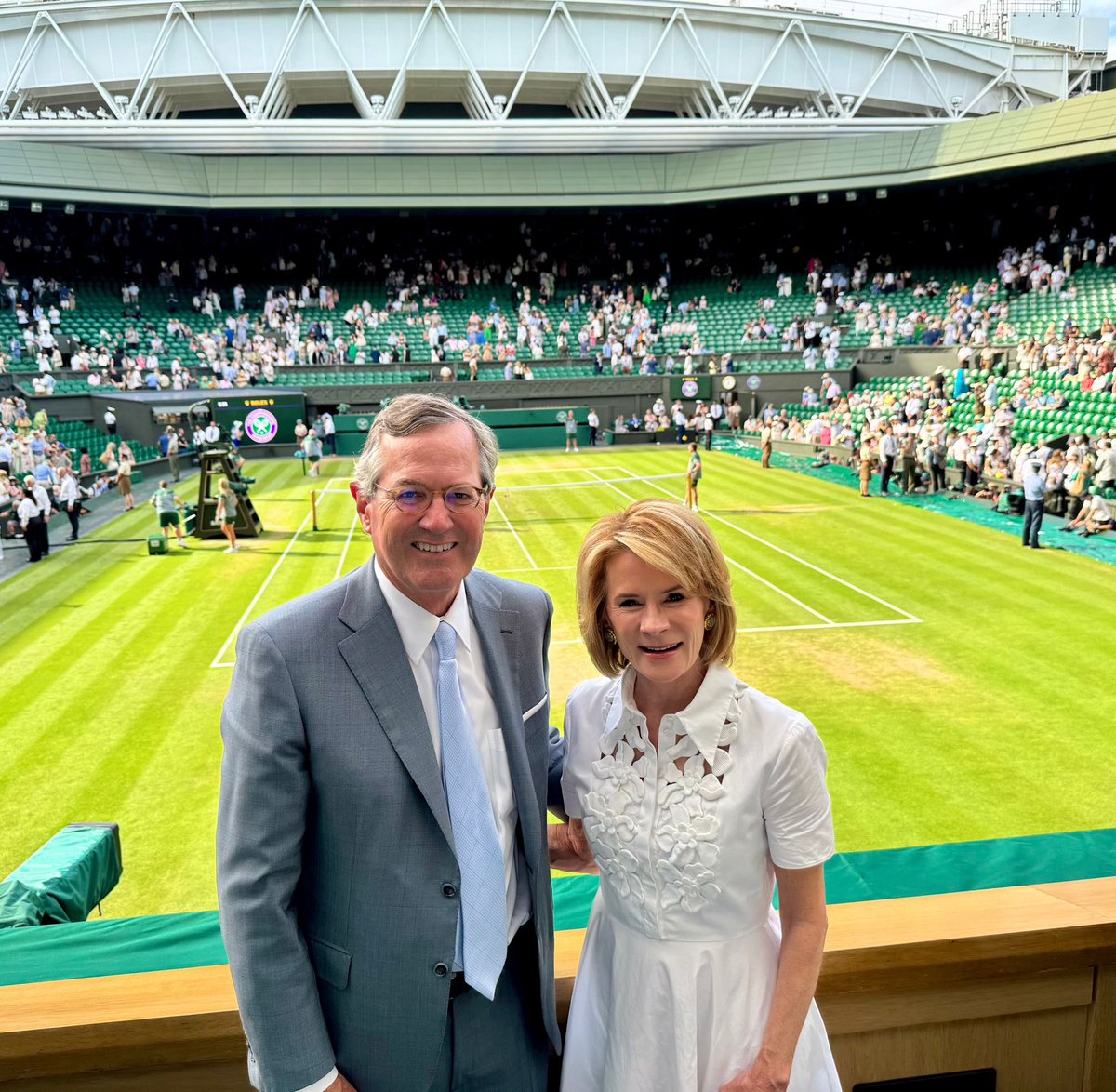 USAmbUK's tweet image. It was a pleasure to be at @Wimbledon for the Ladies’ Championship to cheer on Amanda Anisimova. Although it was not the outcome Americans had hoped for, Amanda represented the USA extremely well in making it to the final. I have no doubt that she has a bright future ahead.
I’d…
