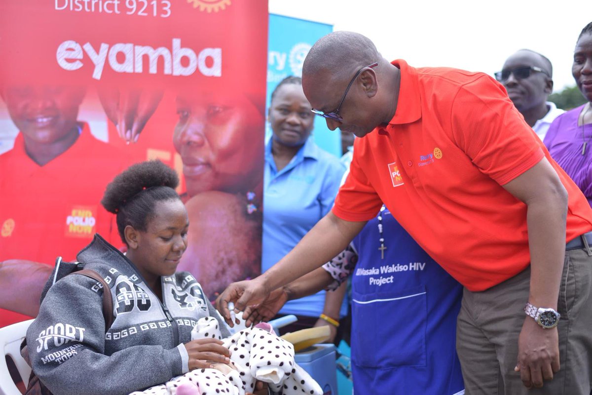 #RotaryEyamba 
#Endpolio