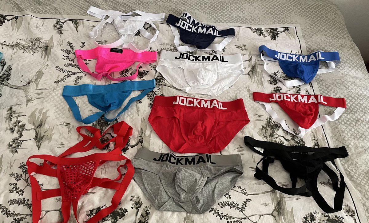 ConquerorJoey's tweet photo. My jockstrap collection 🤭

@jockstrapsbest https://t.co/dd0nh4fQGP