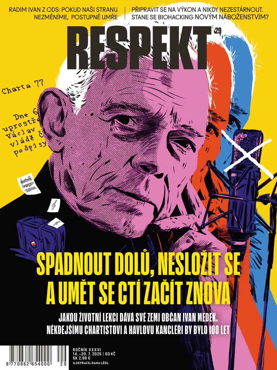 etabery's tweet image. Nový Respekt se na vás těší. A skvělé téma o Ivanu Medkovi, který se narodil před sto lety. Setkávání s ním, řadím mezi top intelektuální zážitky svého života.