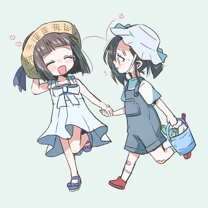 幼少このせつちゃん。幼い2人は夏の思い出作れたのかなぁ。