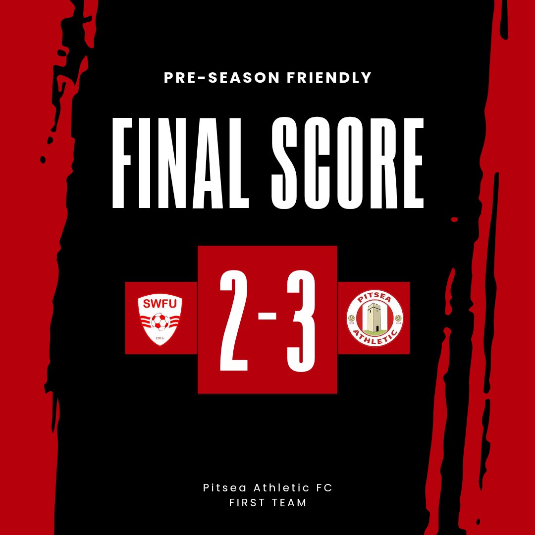 PitseaAFC's tweet image. Weekend Results:
🔴 FIRST TEAM RESULT
🔵 RESERVES TEAM RESULT
🟡 A TEAM RESULT
#Football #PreSeason