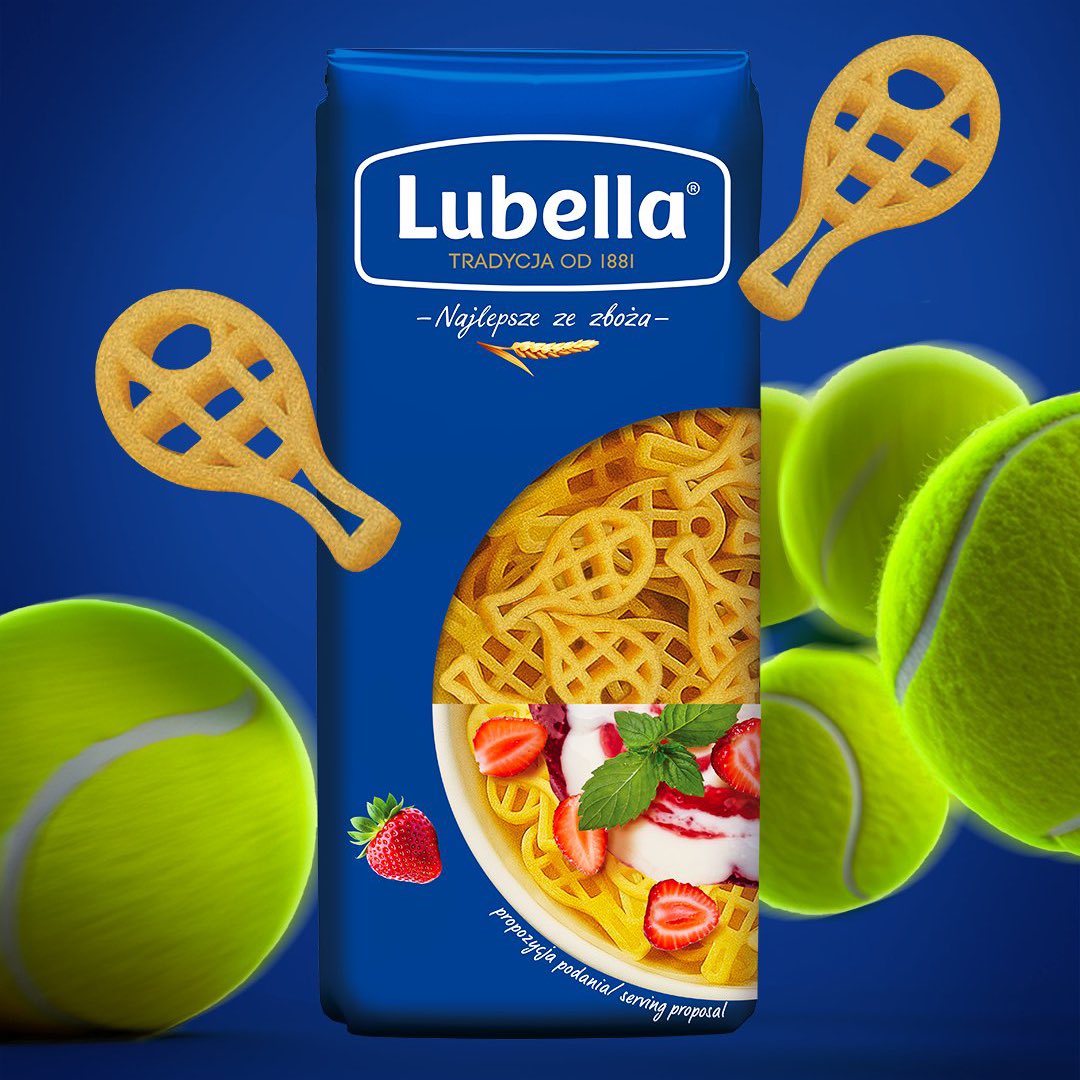 polish pasta producer will release racket-shaped pasta to celebrate iga's wimbledon victory😭😭😭