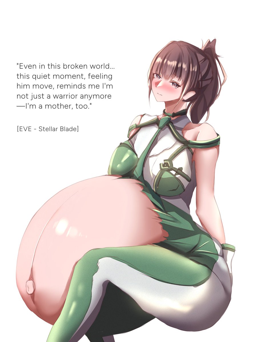"Im not just a warrior anymore"
[EVE — Stellar Blade]

#eveStellarblade #StellarBlade #Eve #Preg #Fanart