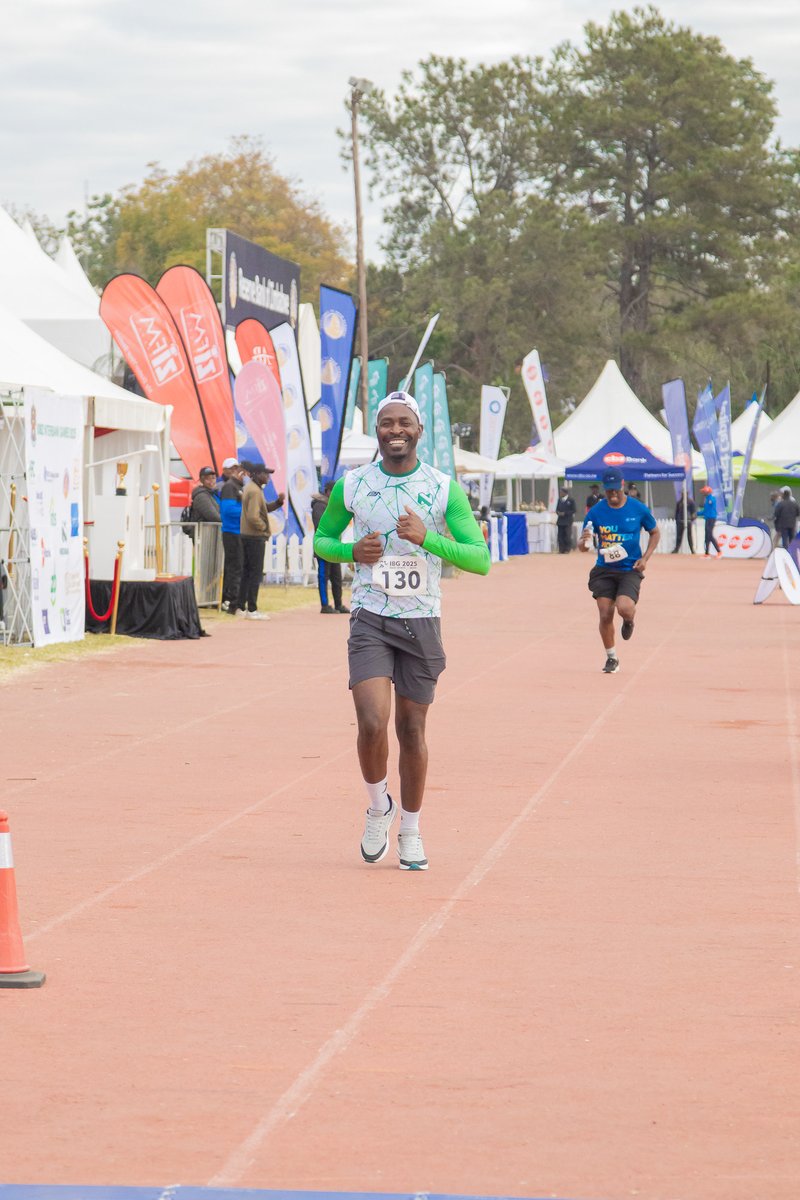 NedbankZimbabwe's tweet image. Day 2 of Interbank Games 2025: An early morning display of wit, endurance, and focus. Our marathon runners showed up and gave it their all!