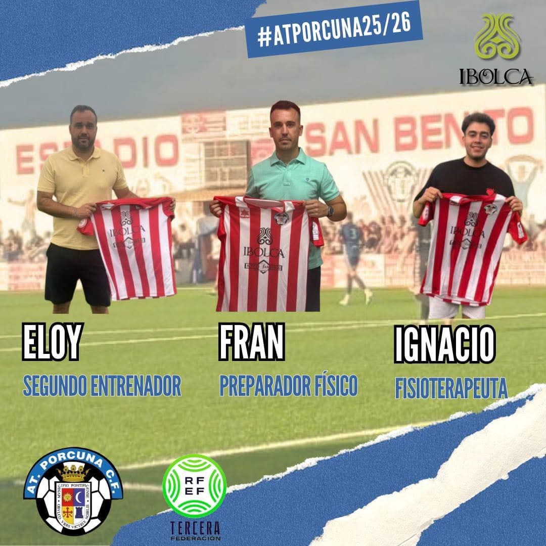 Nuestro entrenador y  la plantilla  tienen que contar con el mejor cuerpo técnico, y por eso estamos muy ilusionados con la incorporación de nuestro segundo entrenador, Eloy Ortega, nuestro preparador físico, Fran Pérez , y nuestro fisio, Ignacio García. 

Aúpa Atleti ❤️🤍❤️