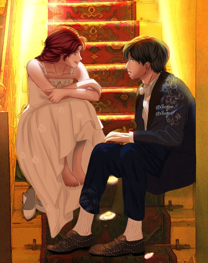 Suriiyne's tweet image. A little talk after the wedding
#LoveandDeespace
#LoveandDeepspaceAfterVows #Zayne #黎深 #レイ #이서언 #LaDS