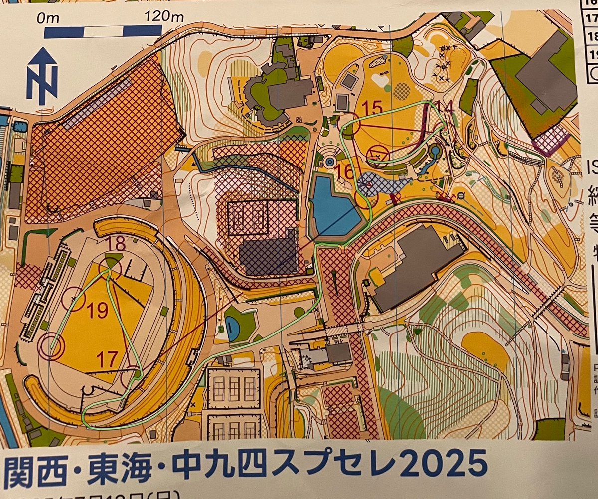 関西スプセレ OME1位🥇
3-4のアタック渋いし、脇腹痛いしでまだまだ詰めれる
綺麗地図に良コース！たのしかった🔥ありがとう！