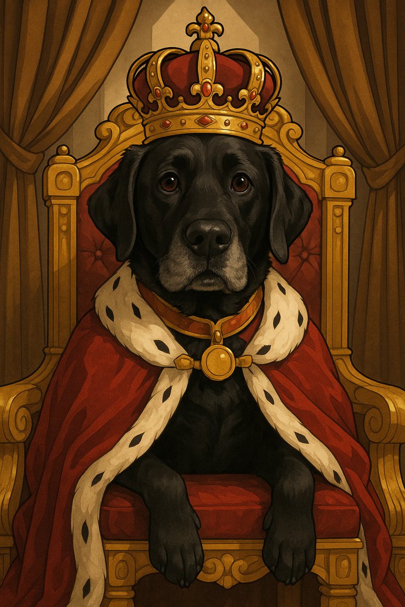 Happy Birthday King Ollie!! 11 years old today! 🎉🐶🎊