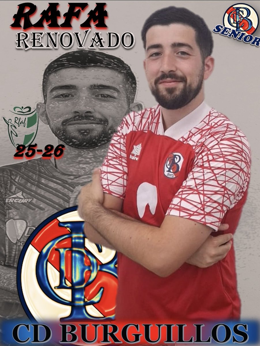 #CDBSenior

🔊 Nueva renovación en nuestro Senior.

En la dia de hoy tenemos una renovación esperada, hablamos de RAFA GARZON,  Jugador Talentoso, con buen trato de balón, Rafa tras una temporada pasada con muchas dudas, viene este año a demostrar que puede ser  importante.
